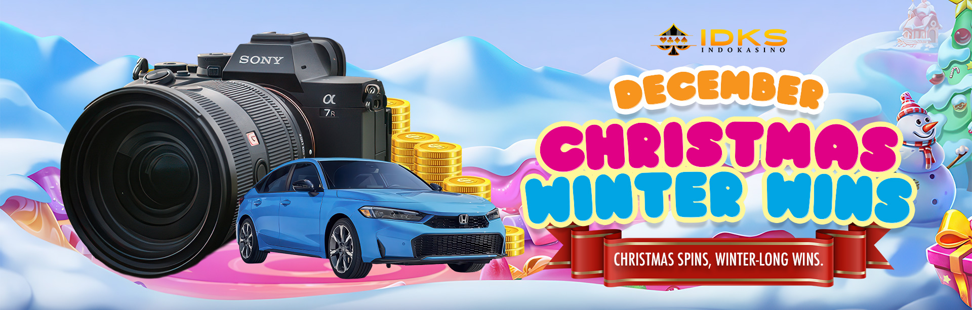 DECEMBER CHRISTMAS WINTER WINS