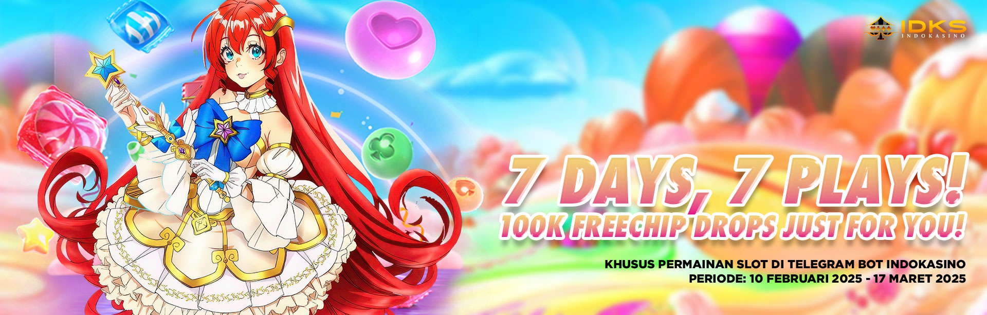 7 Days, 7 Plays! 100K Freechip Drops Just for You!