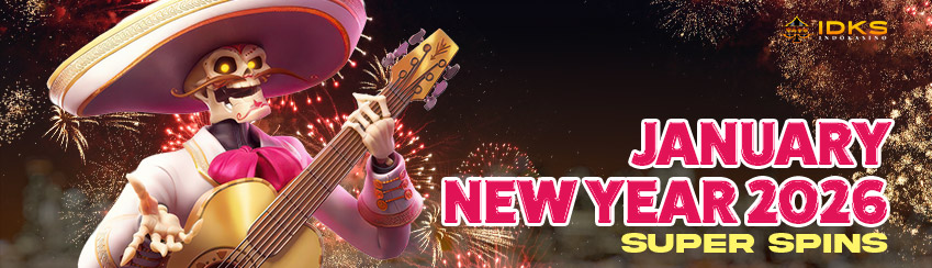 JANUARY NEW YEAR 2026 SUPER SPINS