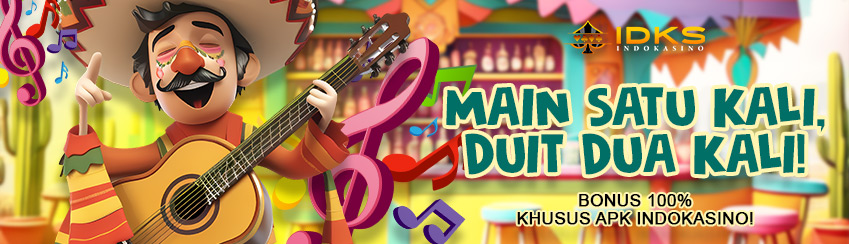 Bonus 100% Khusus New Member di APK INDOKASINO!